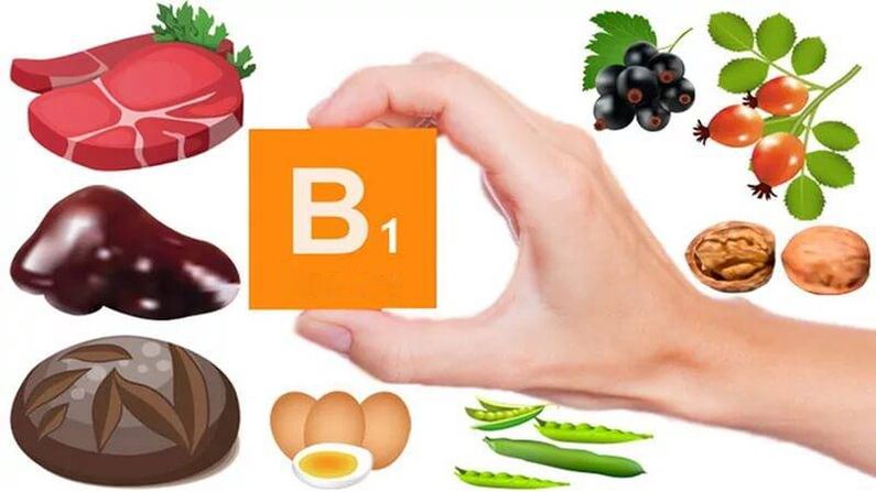Živila, ki vsebujejo vitamin B1 (tiamin)